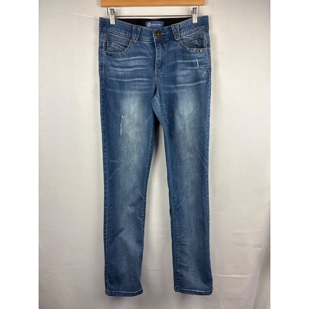 Democracy Womens "Ab"solution Jeans Size 6 Blue Denim Made In China